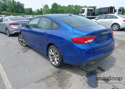 2015 Chrysler 200 S z USA, uszkodzony, nr VIN 1C3CCCBG2FN518255